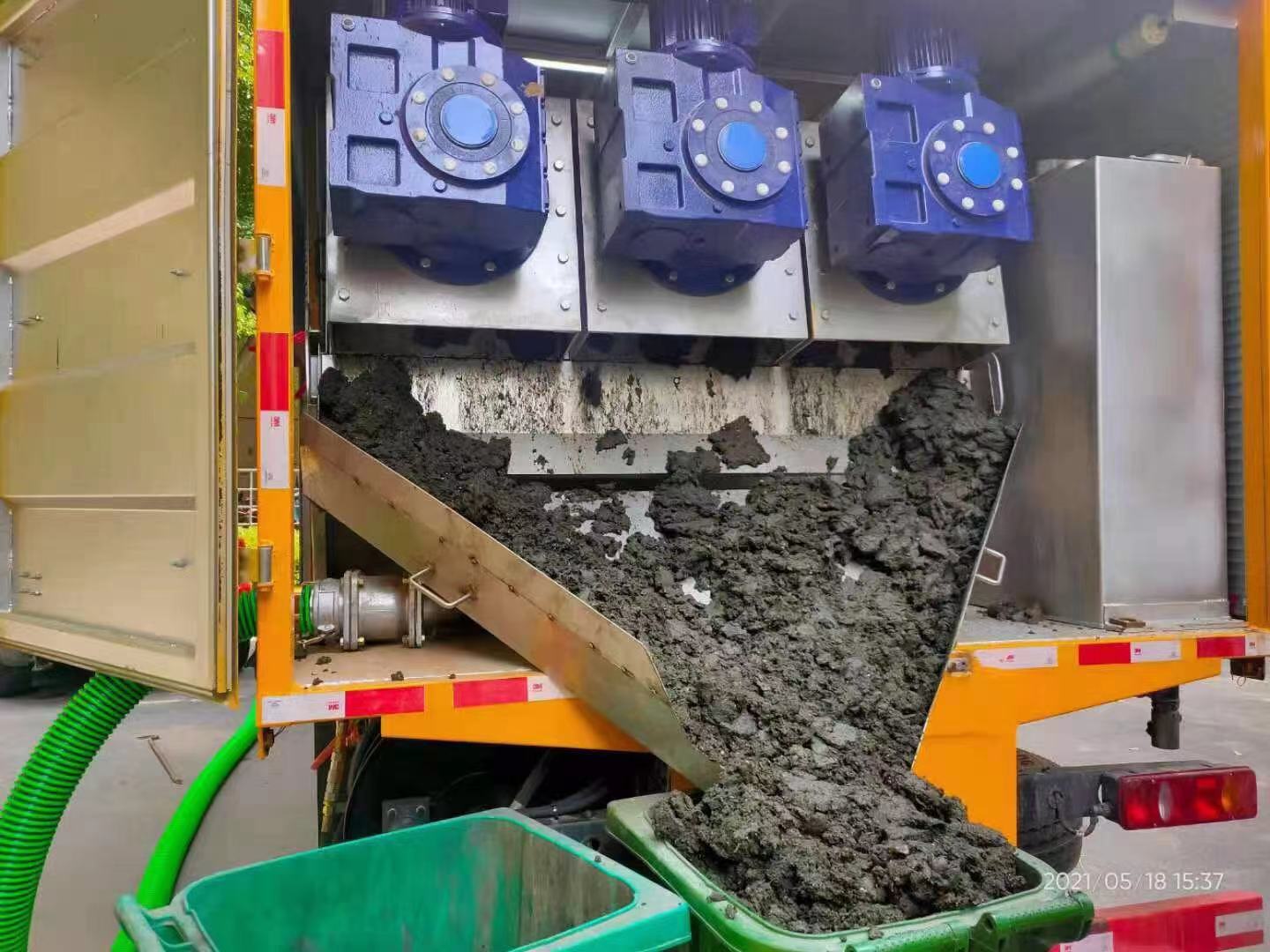 兰坪化粪池清掏城市维护站-泥浆净化干湿分离处理